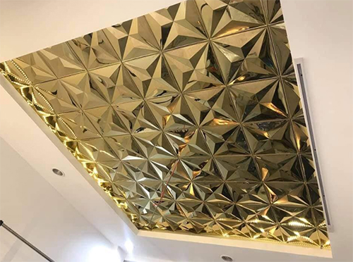 Các mẫu tấm INOX 3D